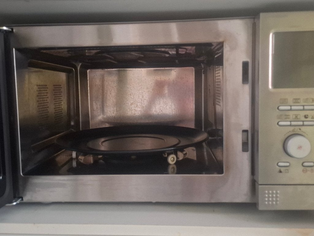 Combi magnetron, Witgoed en Apparatuur, Ophalen, Combimagnetron, Zo goed als nieuw, Draaiplateau