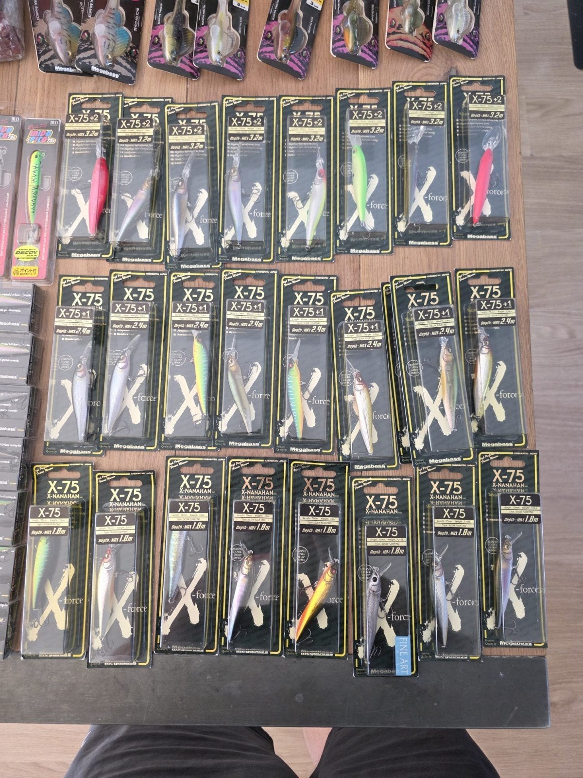 Megabass Nanahan X-75 Nieuw verschillende dieptes, Ophalen of Verzenden, Nieuw, Overige typen