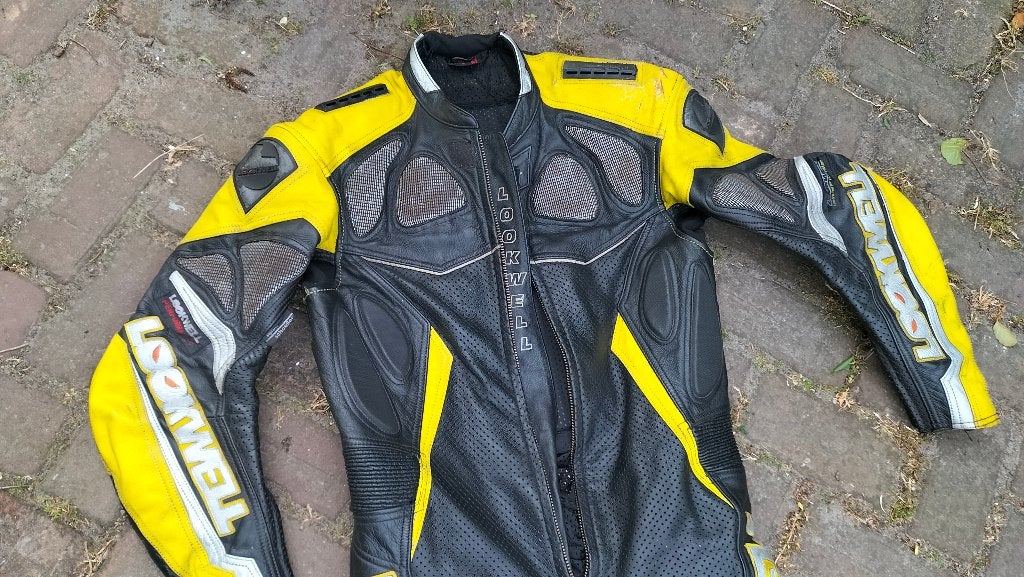 Leren overall maat 50 Lookwell, Motoren, Heren, Lookwell, Ophalen of Verzenden, Overall