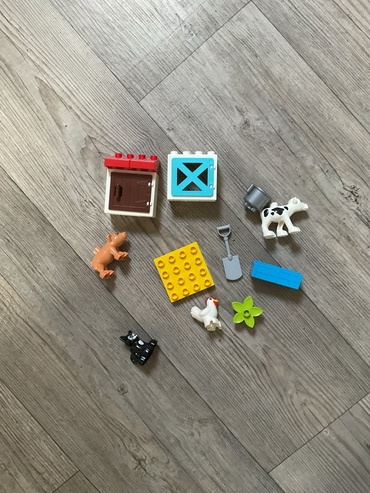 Leuke boerderij speelset met dieren en accessoires, Ophalen of Verzenden, Gebruikt, Overige merken