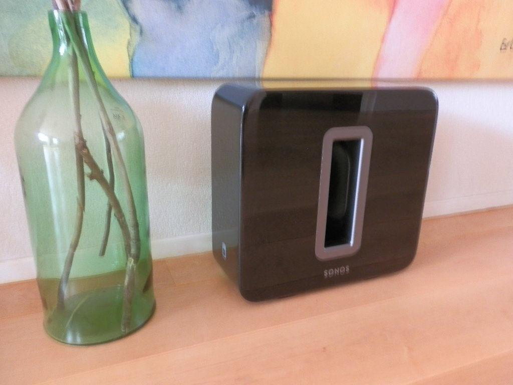 Sonos Sub gen. 2 (zwart)., Ophalen, Zo goed als nieuw, 60 tot 120 watt, Sonos