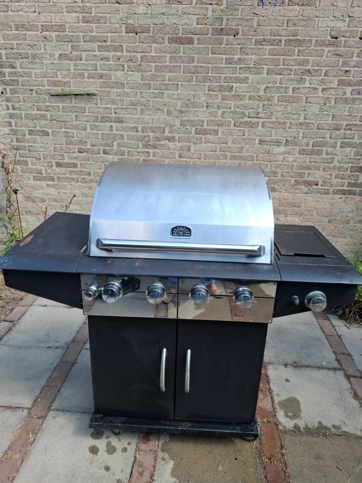 Boretti Gasbarbecue met zijbrander, Ophalen, Gebruikt, Boretti