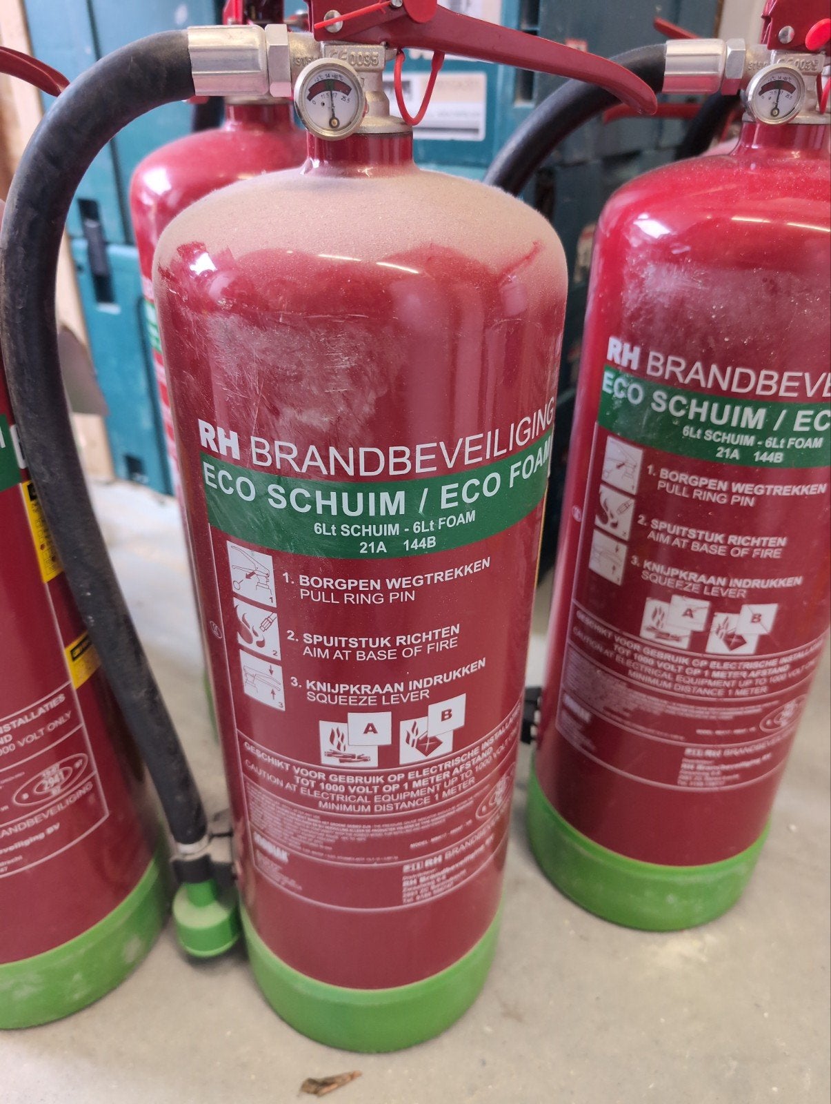 Poederbrandblussers - Onderhoud verlopen, Doe-het-zelf en Verbouw, Ophalen, Gebruikt, Overige typen, Overige soorten