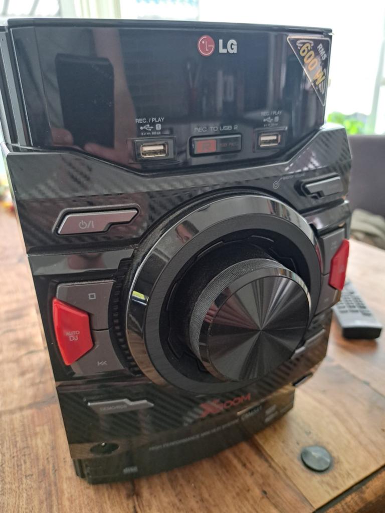 LG CM4541 high performance mini HiFi radio, Microset, Tuner of Radio, Zo goed als nieuw, Ophalen