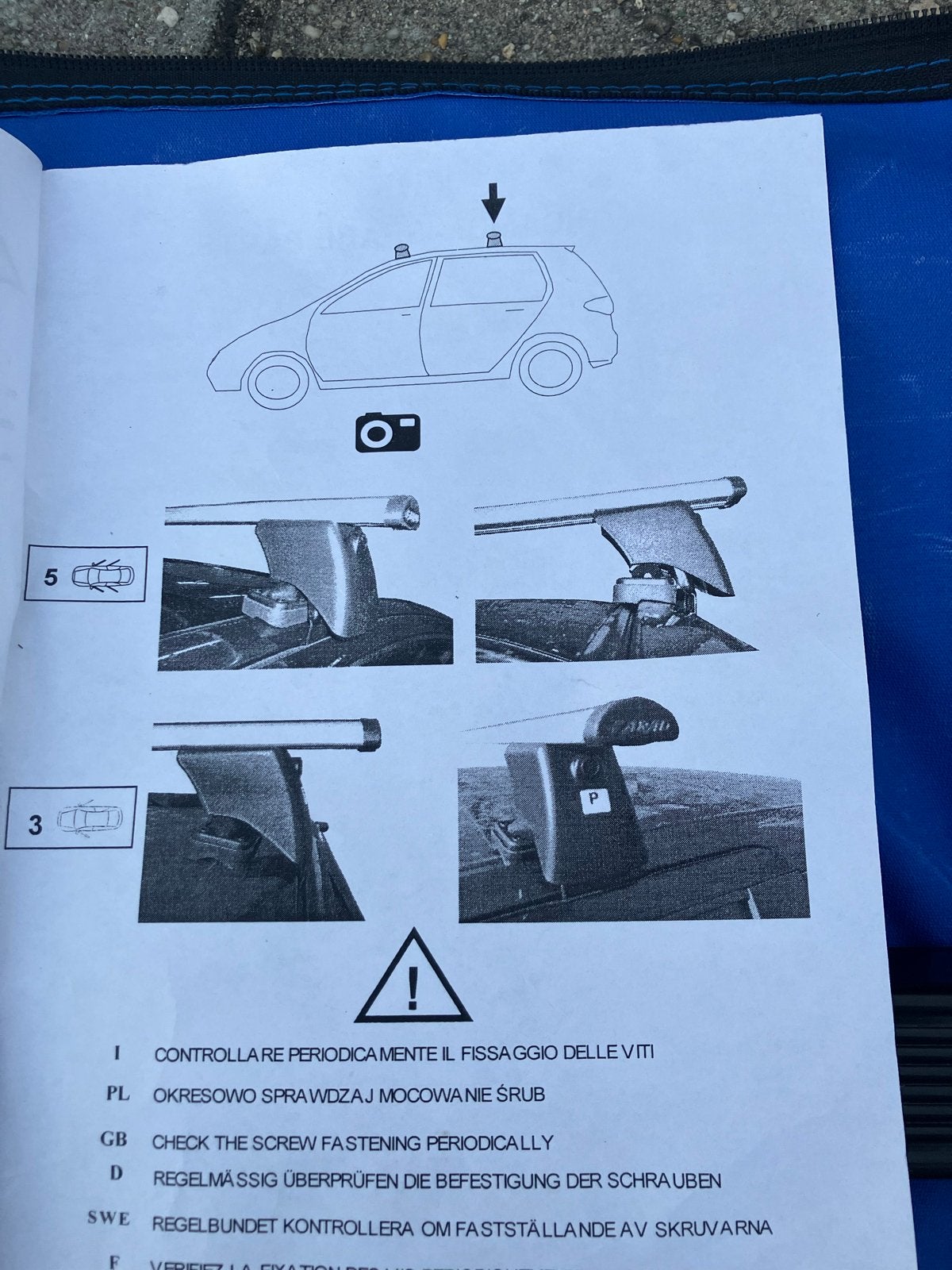 Faradbars dakdragers voor Toyota Yaris, Auto diversen, Ophalen of Verzenden, Gebruikt