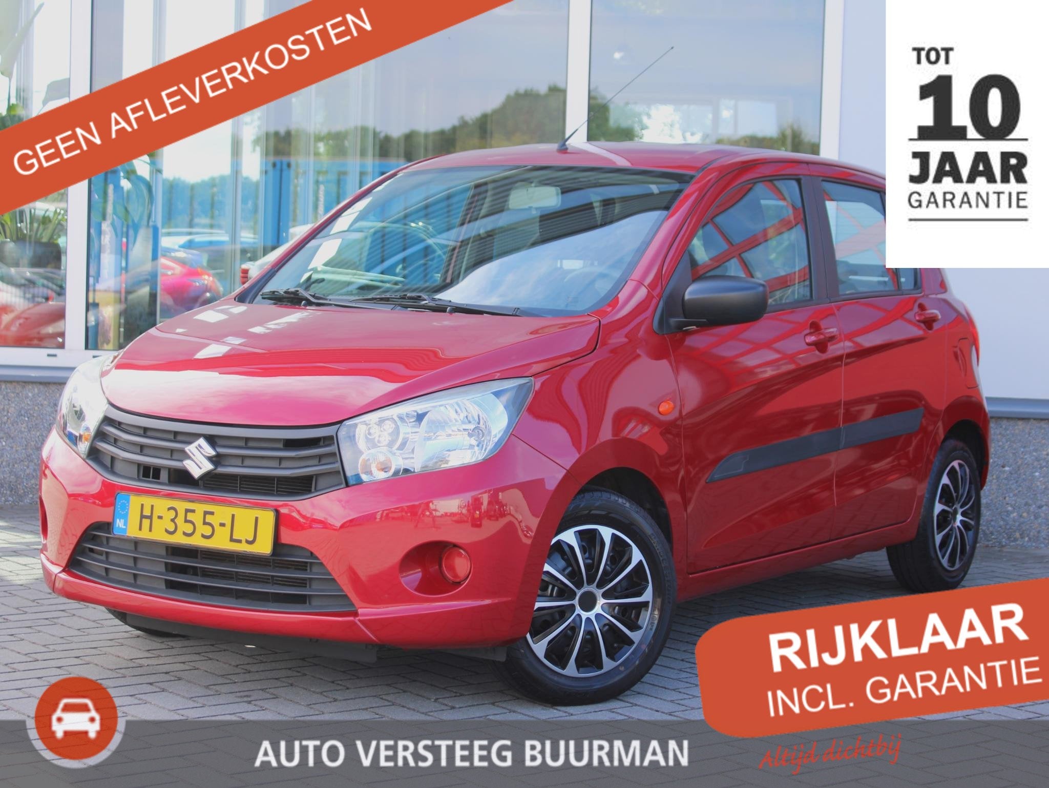 Suzuki Celerio 1.0 Comfort 1e Eigenaar, Airco, Bluetooth, Ra, Auto's, 12 maanden, Stof, Gebruikt, 400 kg