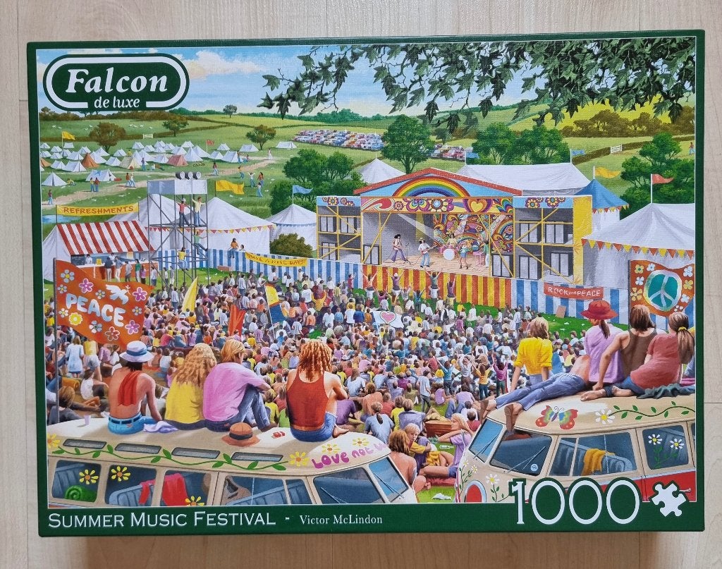Falcon - Summer music festival, Ophalen of Verzenden, 500 t/m 1500 stukjes, Zo goed als nieuw
