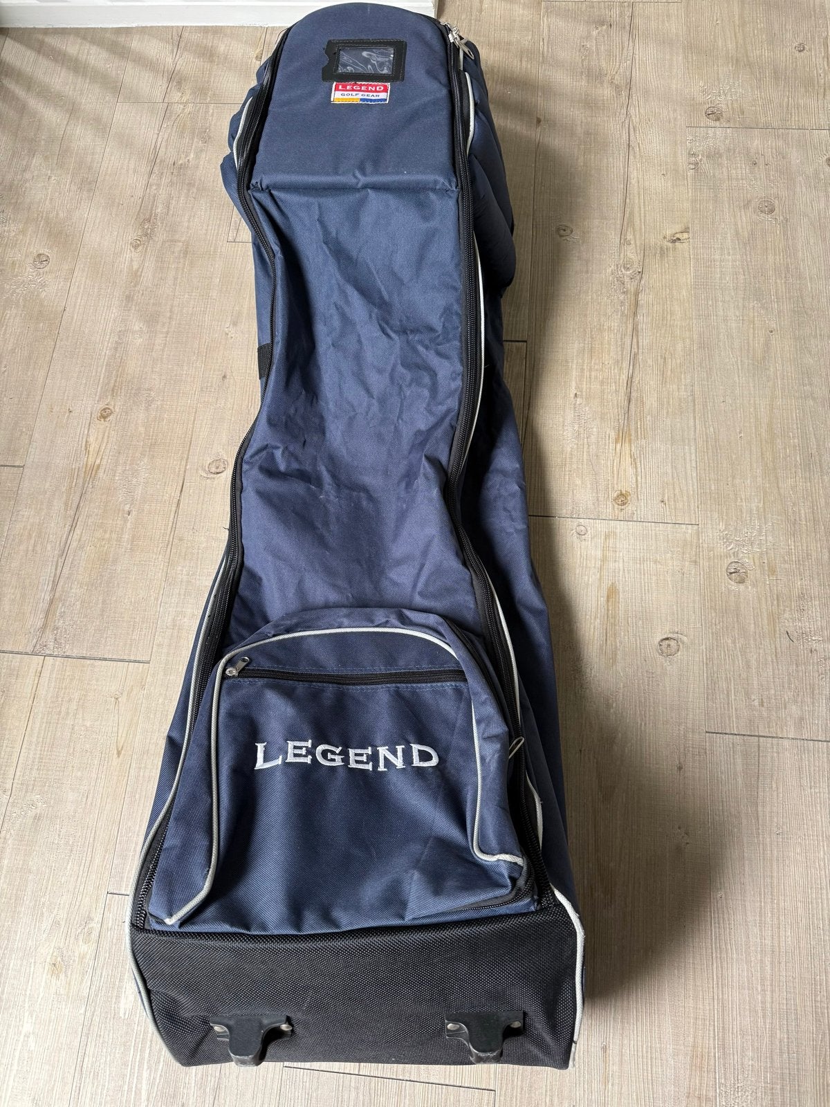 Legend Golf Gear Reistas voor Golfclubs - Blauw, Sport en Fitness, Golf, Gebruikt, Ophalen