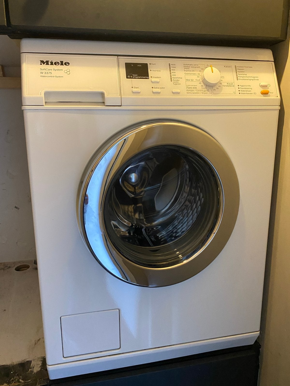 Miele W 3375 SoftCare Systym gebruikt, Ophalen, 6 tot 8 kg, Gebruikt, 1600 toeren of meer