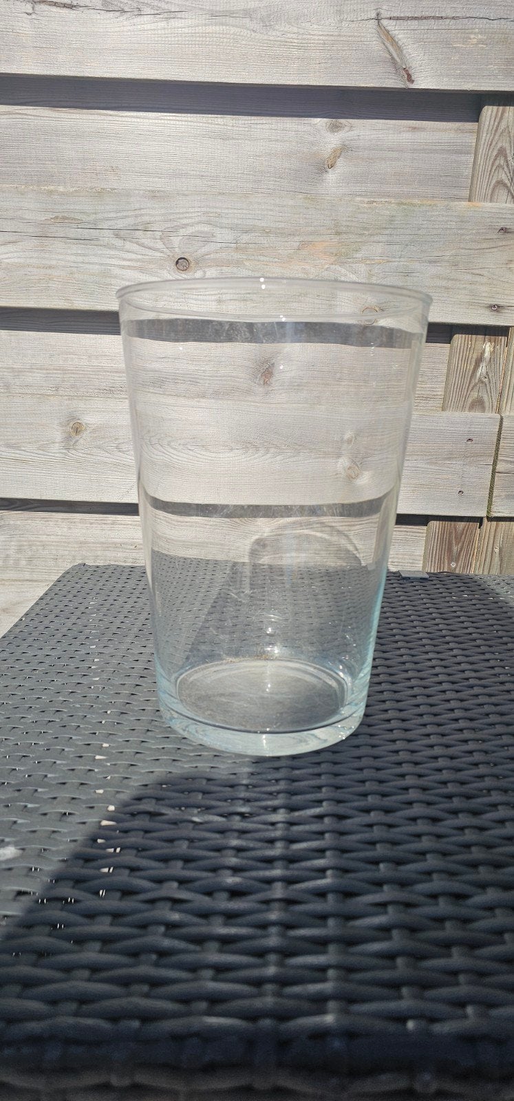 Glazen vaas Anne Nilsson 28 cm hoog, 20 cm breed, Ophalen of Verzenden