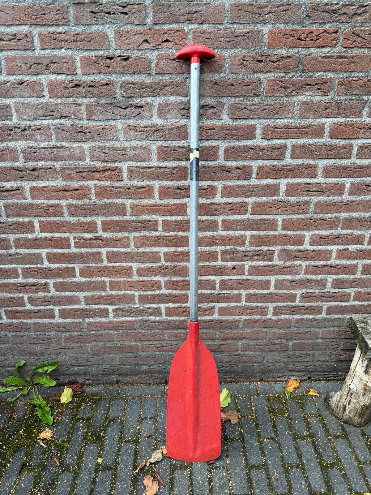 Steekpeddel voor kano - Rood, Watersport en Boten, Ophalen of Verzenden, Gebruikt, Enkelbladige peddel