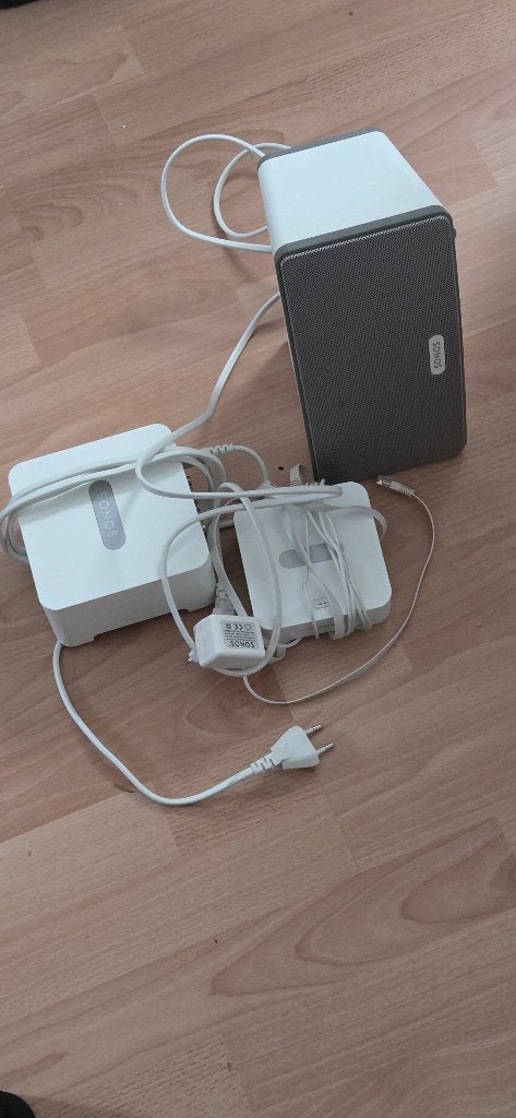 Sonos Play 3 met Connect en Bridge, Ophalen, Gebruikt, Inclusief kabels, Draagbare speaker