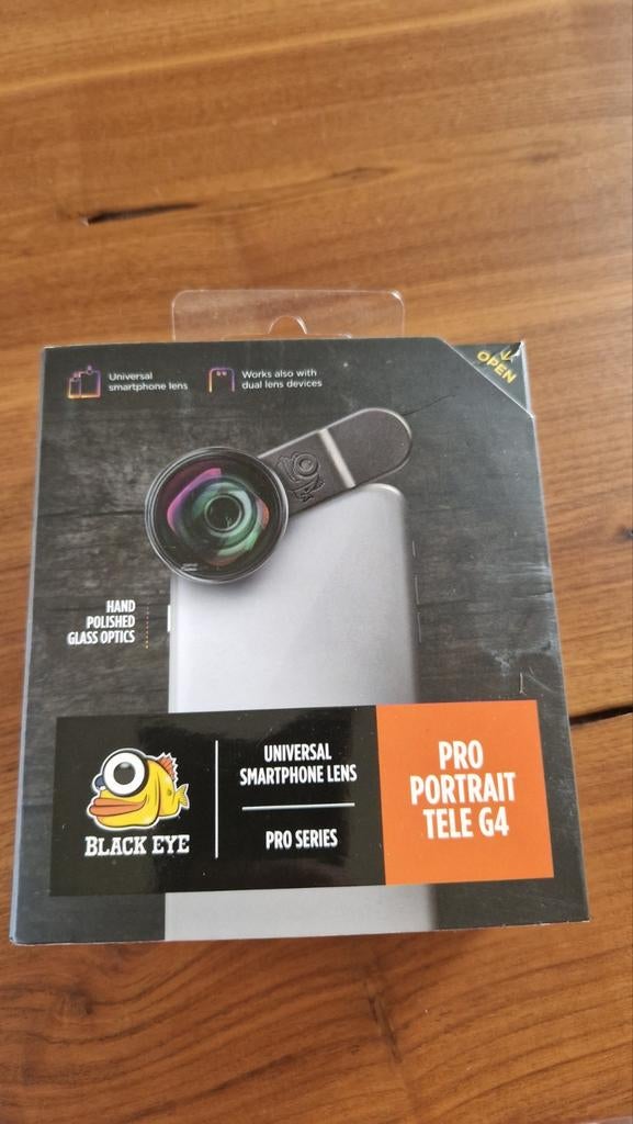 Black Eye Pro Portrait Tele G4 Universele Smartphonelens, Ophalen of Verzenden, Nieuw, Overige typen, Overige merken