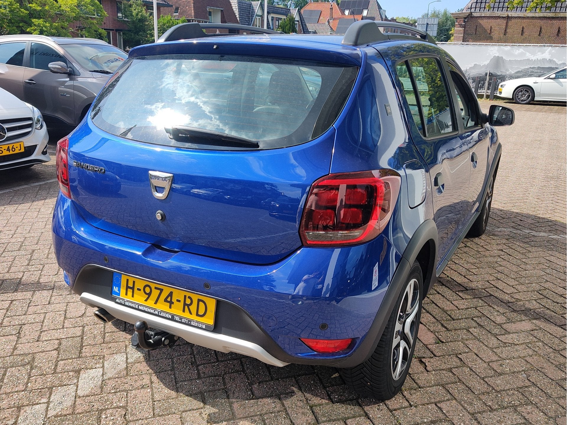Dacia Sandero 1.0 TCe BI-FUEL STEPWAY SERIE LIMITEE 15h ANNI, Auto's, Voorwielaandrijving, 12 maanden, 580 kg, Blauw