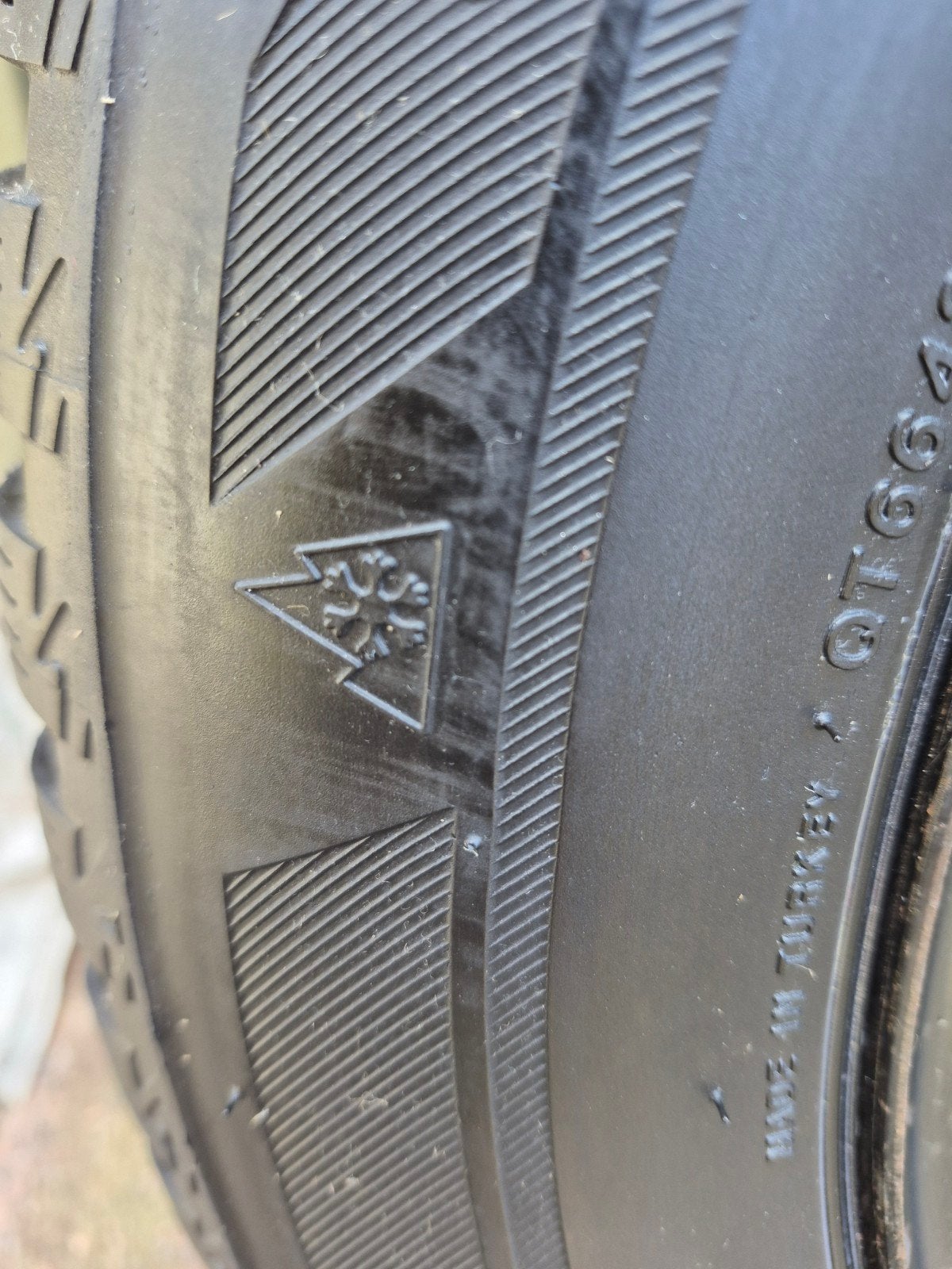 Bridgestone Winterband op stalen velg 185/65R15, Auto-onderdelen, Ophalen, Gebruikt, 15 inch, Banden en Velgen