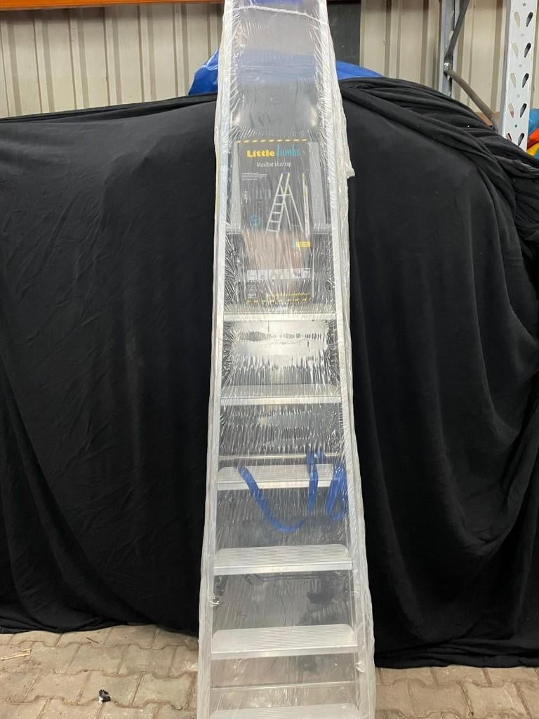 Little jumbo Maxibat klustrap 7 treden, Doe-het-zelf en Verbouw, Ladders en Trappen, Ophalen, Nieuw, Trap, Minder dan 2 meter