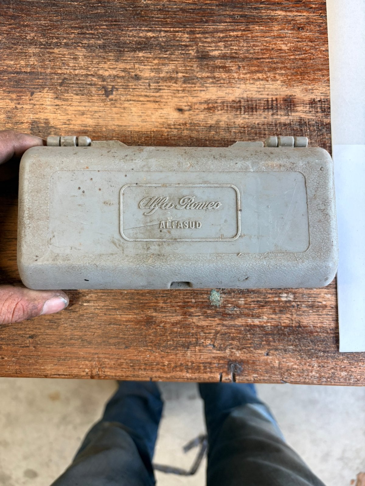 Originele toolkit alfasud, Ophalen of Verzenden, Gebruikt