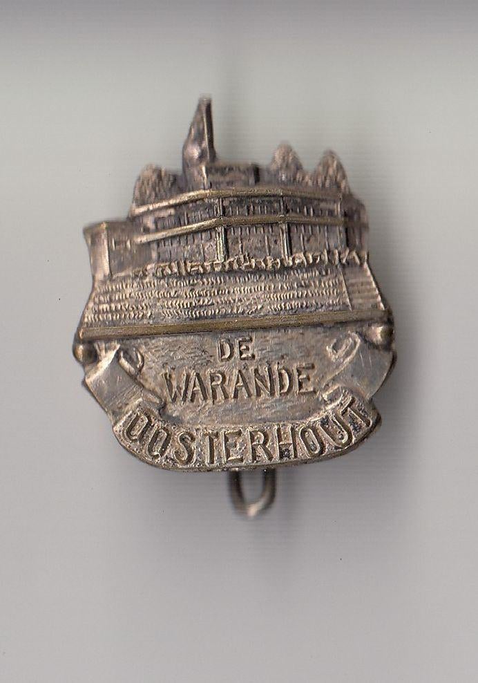 Oosterhout de Warande broche, Gebruikt, Niet vindbaar, Niet vindbaar, Speldje of Pin
