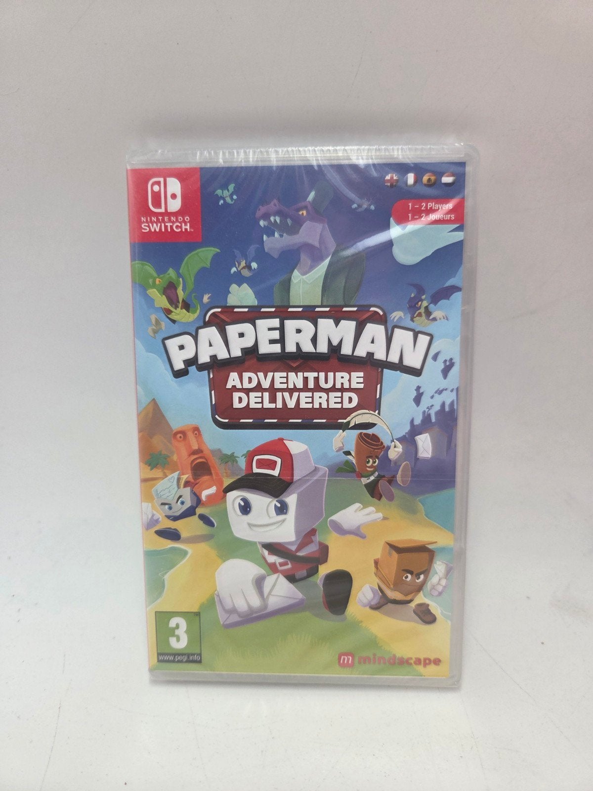 Paperman Adventure Delivered - Nintendo Switch (Geseald), Mindscape, Onbekend, Nieuw, Ophalen of Verzenden