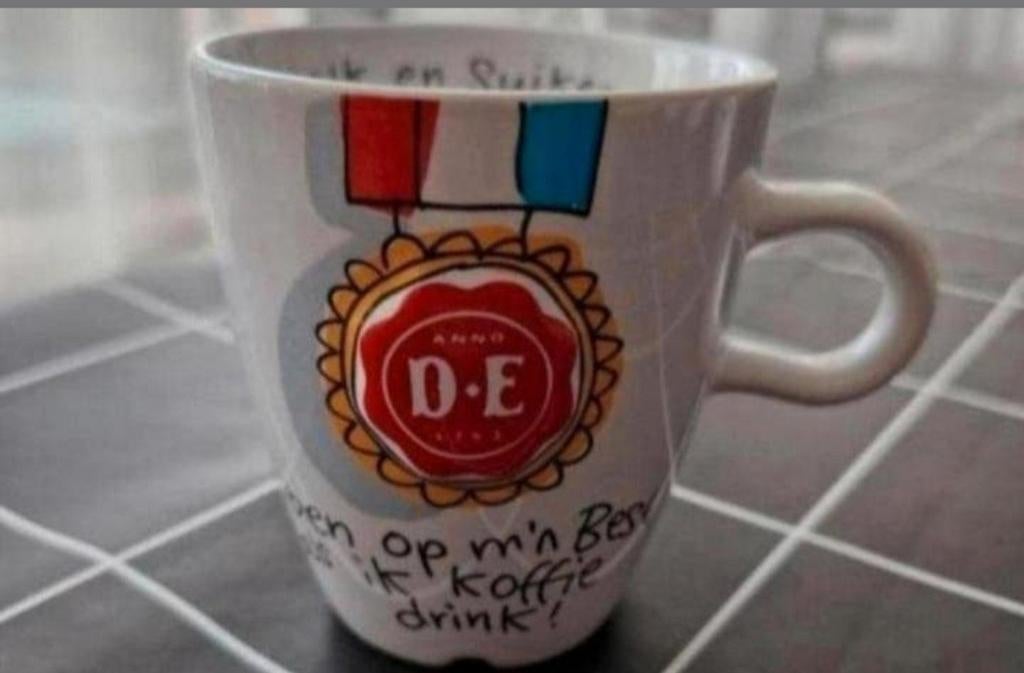 Douwe Egberts senseokopje Blond Amsterdam, Blond Amsterdam, Ophalen of Verzenden, Zo goed als nieuw, Kop(pen) en/of Schotel(s)