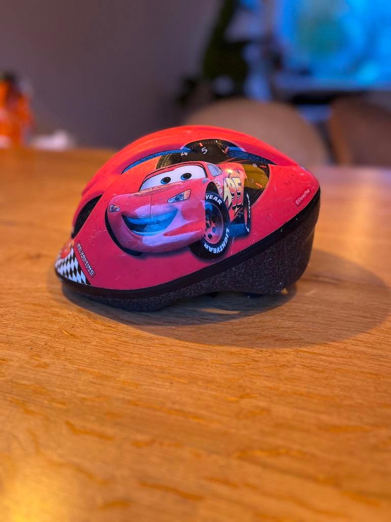 Kinderhelm Cars, Ophalen, Gebruikt