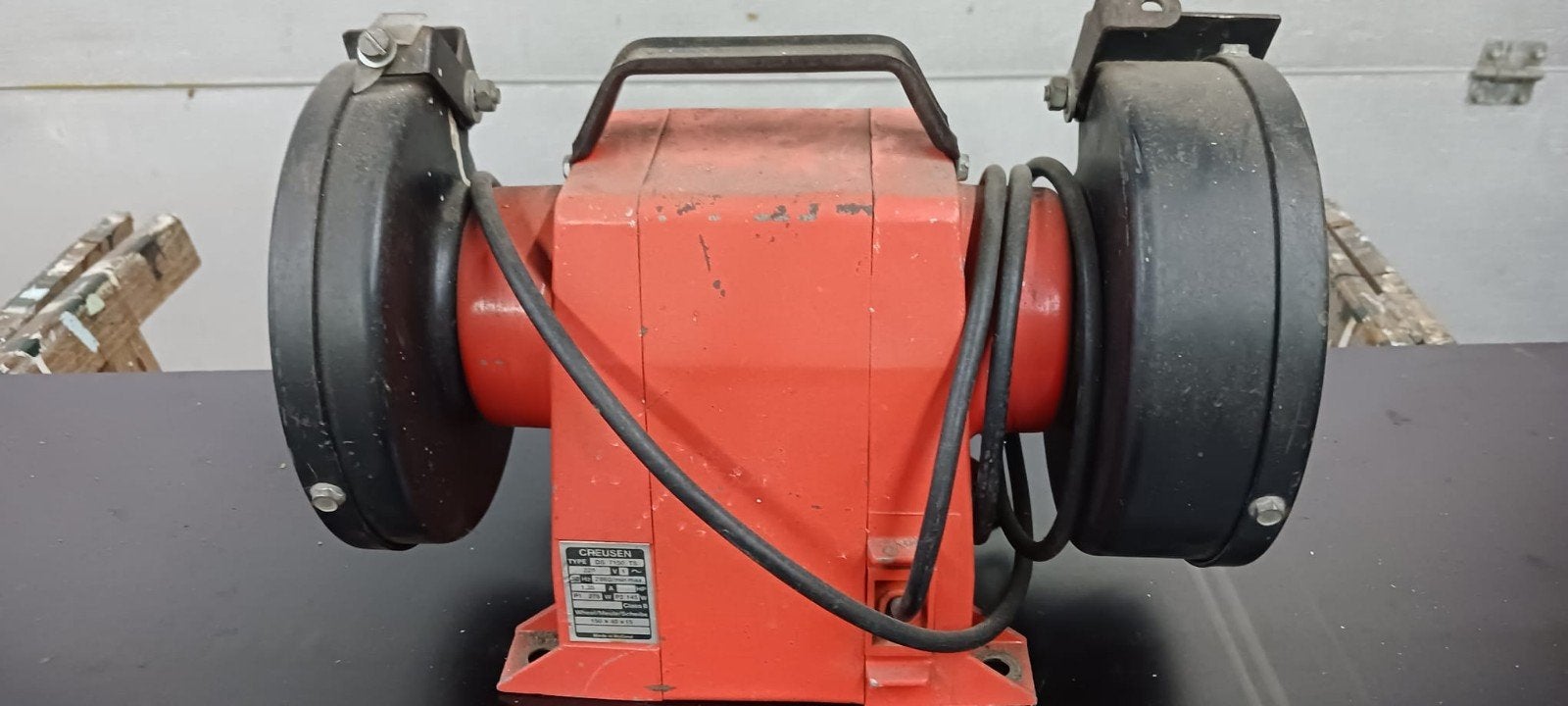 Creusen werkbankslijpmachine, Ophalen, Gebruikt, Minder dan 700 watt, Werkbankslijpmachine