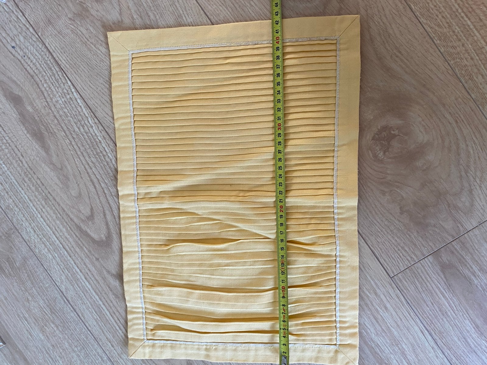 Geel Tuin Tafelkleed met Servetten - Perfect voor Buiten, Ophalen, Zo goed als nieuw, Rechthoek