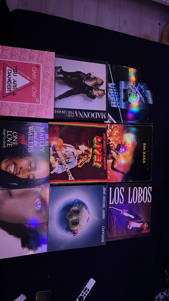 Vinyl platen Bob Marley, Queen, Madonna, diverse 11 stuks, Cd's en Dvd's, Vinyl | Pop, Ophalen of Verzenden, Gebruikt, 12 inch