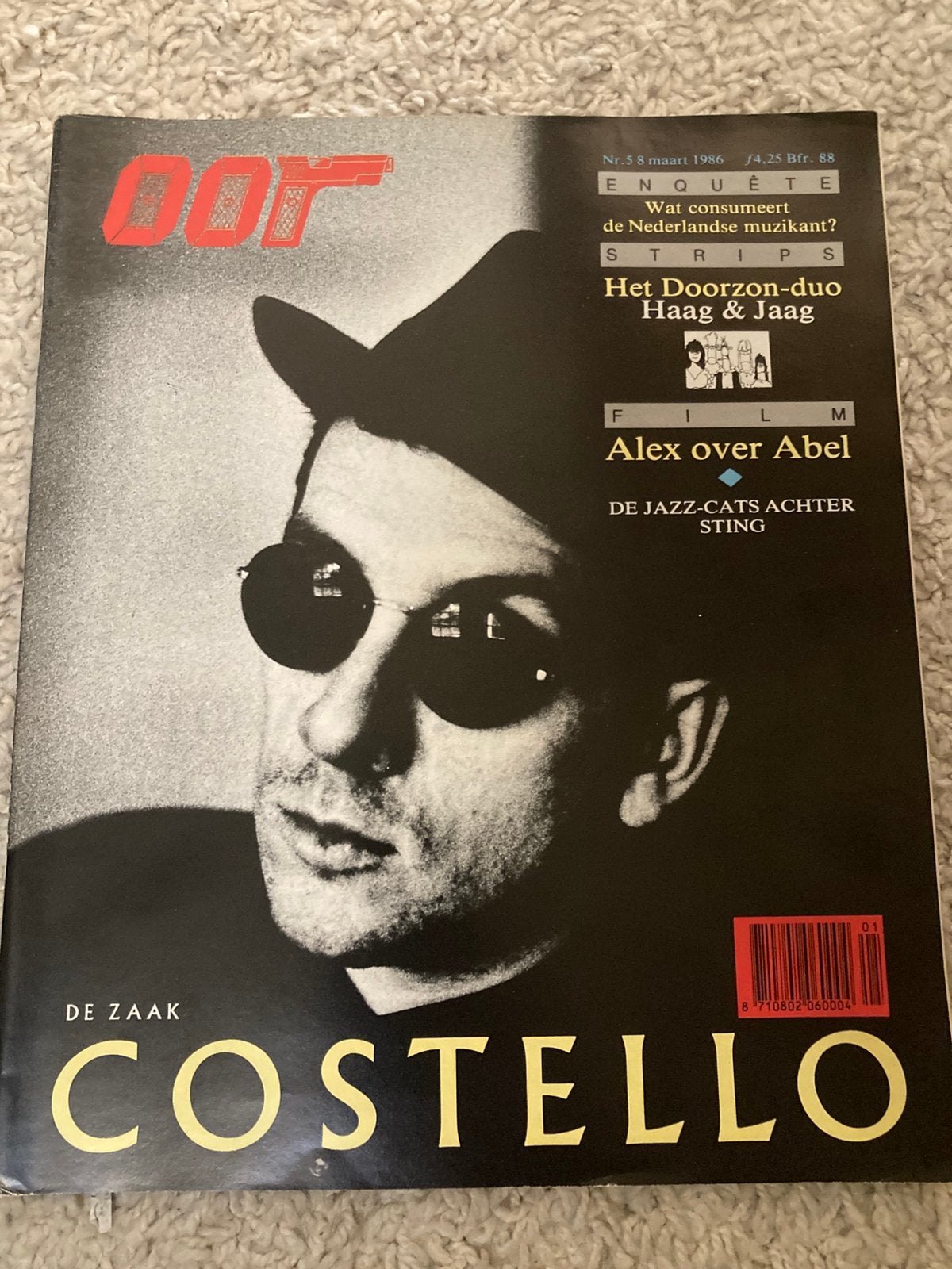 OOR 1986 RUBY TURNER Elvis Costello FRANKIE MILLER, Ophalen of Verzenden, Zo goed als nieuw, Muziek, Film of Tv