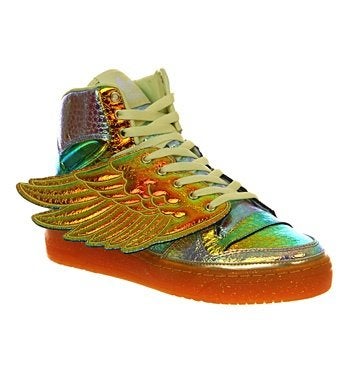 adidas adidas JS Foil Wings Jeremy Scott Iridescent, Overige kleuren, Nieuw, Ophalen of Verzenden, Sneakers of Gympen