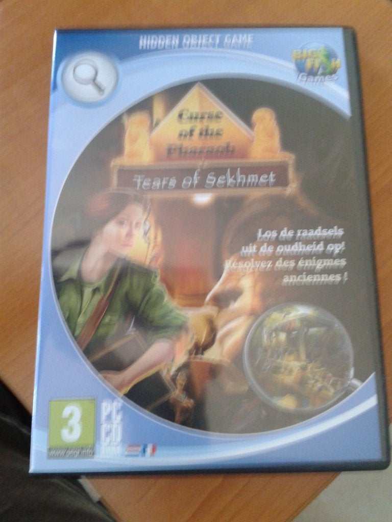 Te koop: curse of the pharaoh. Tears of sekhmet., Puzzel en Educatief, Gebruikt, 1 speler, Eén computer