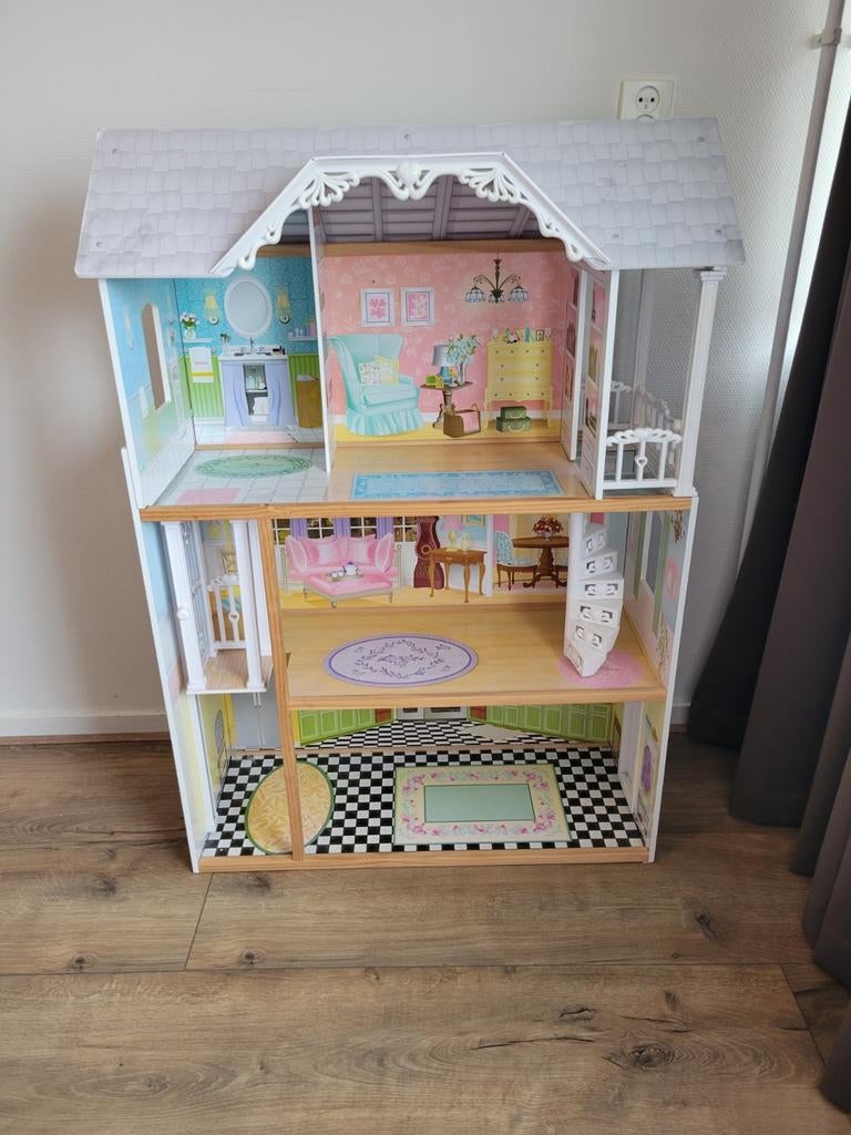 Barbie huis, Kinderen en Baby's, Speelgoed | Poppenhuizen, Ophalen, Poppenhuis