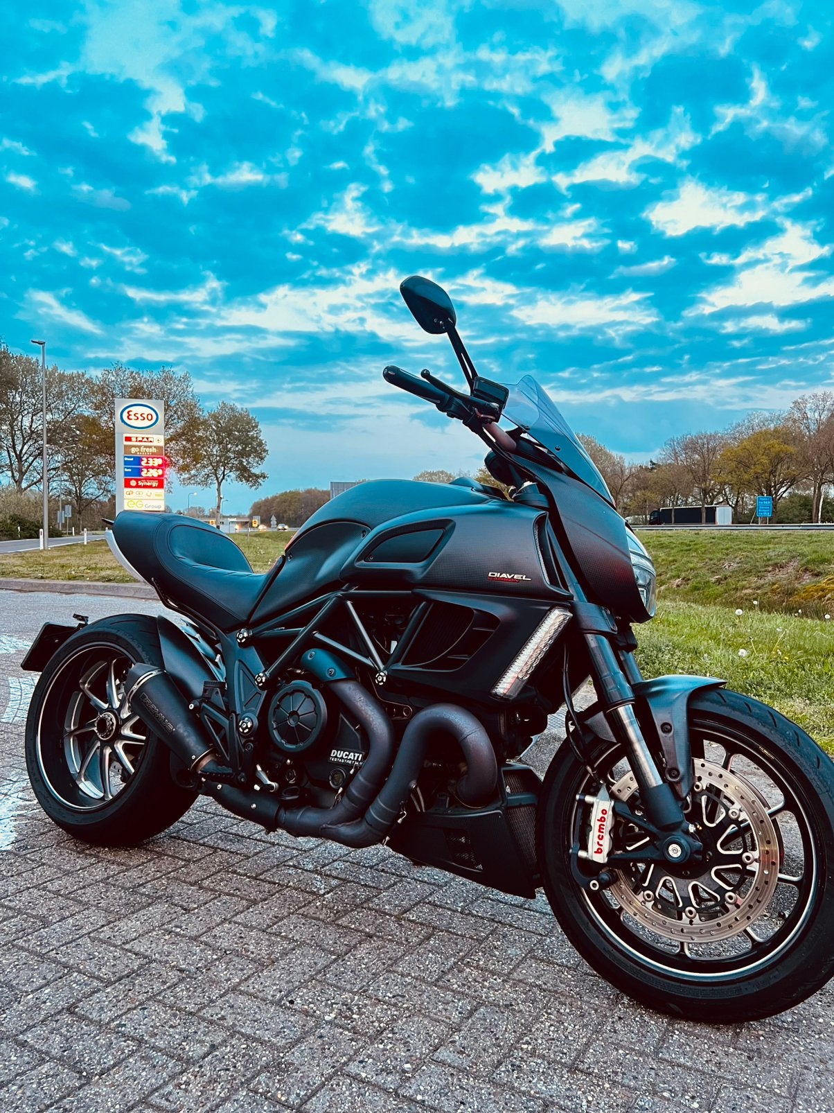 SUPER DIKKE Ducati Diavel Carbon ABS, Motoren, Motoren | Ducati, 2 cilinders, Occasion, 1198 cc, Motorrijbewijs A