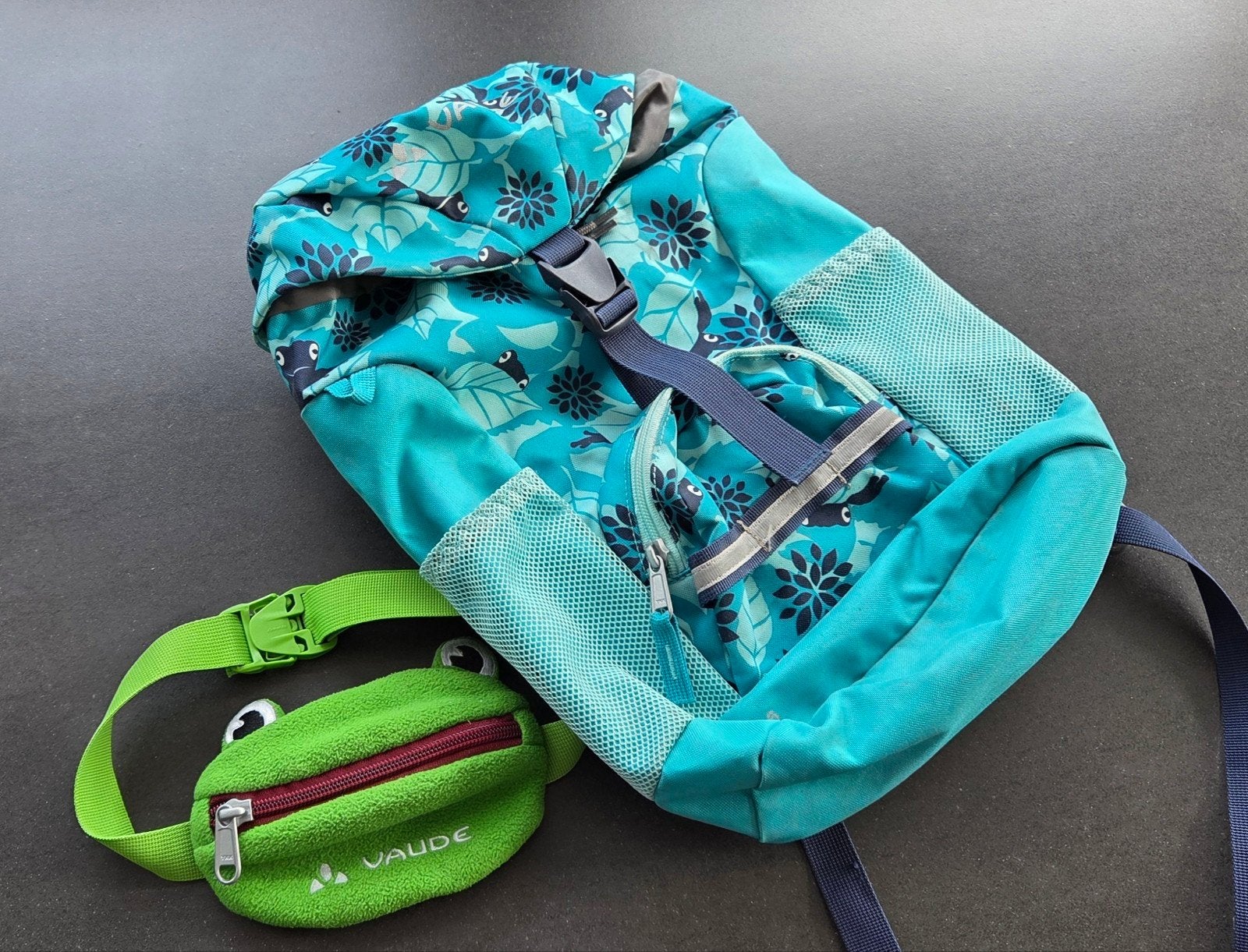 Vaude rugzak en heuptasje voor kinderen, Ophalen of Verzenden, Zo goed als nieuw, Overige merken, 30 tot 45 cm