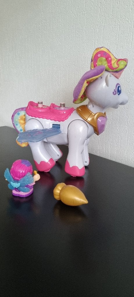 Grote Vtech lopende UInicorn met licht en geluid, Ophalen of Verzenden, Gebruikt, 2 tot 4 jaar