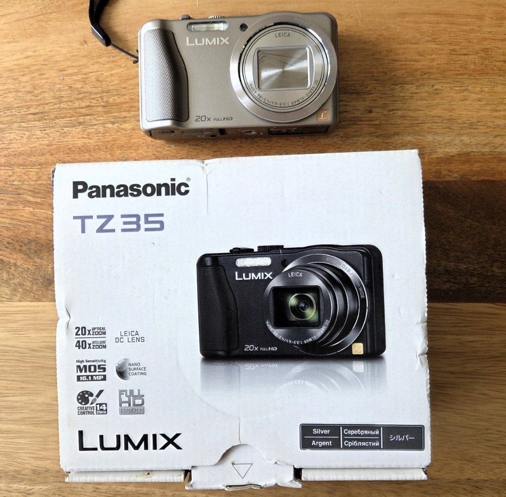 Mooie Panasonic DMC-TZ35  !!, 16 megapixels, Ophalen of Verzenden, Zo goed als nieuw, Compactcamera