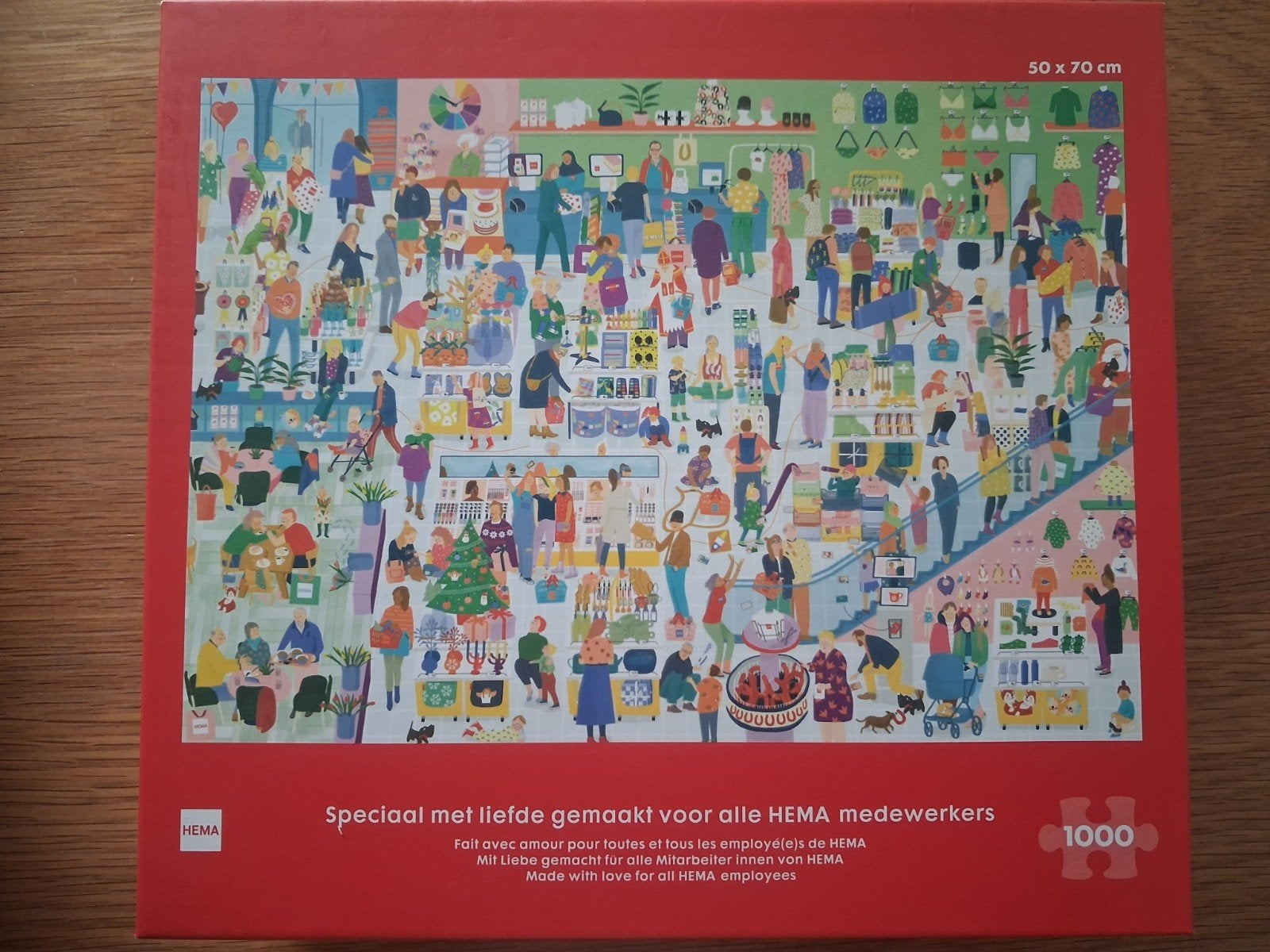 NIEUW Hema puzzel 1000stuks, Ophalen of Verzenden, Minder dan 500 stukjes, Nieuw