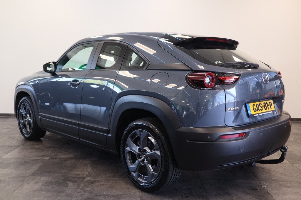 Mazda MX-30 e-SkyActiv R-EV 170 Exclusive-line LED ACC PDC C, Auto's, Mazda, Stof, Gebruikt, Met garantie (alle), Origineel Nederlands