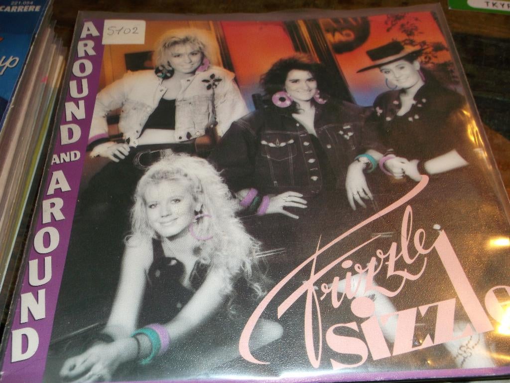 frizzle sizzle around and around 253, Gebruikt, Verzenden, 7 inch, Single