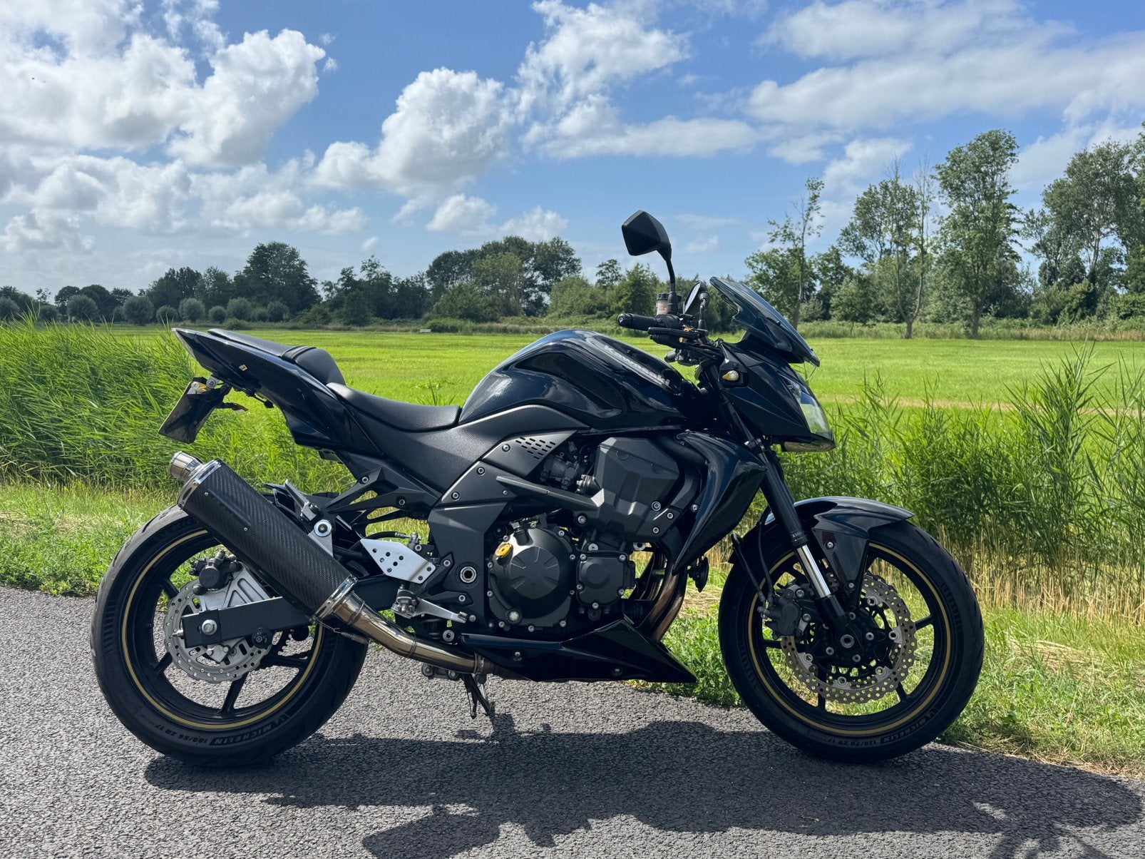 Kwasaki z750 black Edition 2008 zeer netjes, Particulier, Naked bike