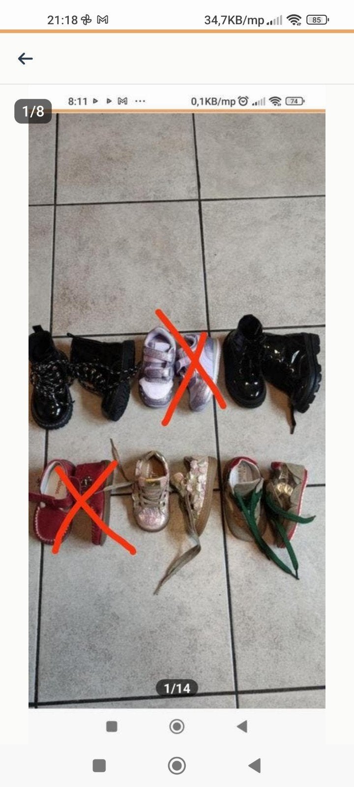 Partij baby schoenen merk en nette, nieuwe staat 19 tot 21, Ophalen of Verzenden, Meisje, Schoentjes