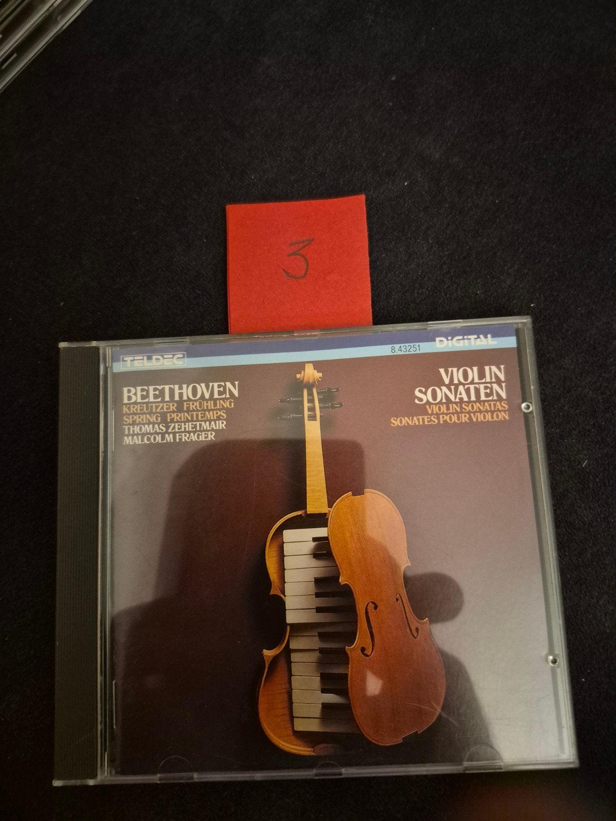 Beethoven Vioolsonates - Thomas Zehetmair, Malcolm Frager, Kamermuziek, Ophalen of Verzenden, Zo goed als nieuw, Classicisme