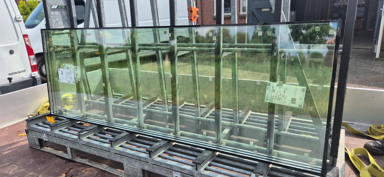 Gelaagd glas, veiligheidsglas, HR++ glas, Gevelraam of Ruit, Nieuw, Veiligheidsglas, 160 cm of meer