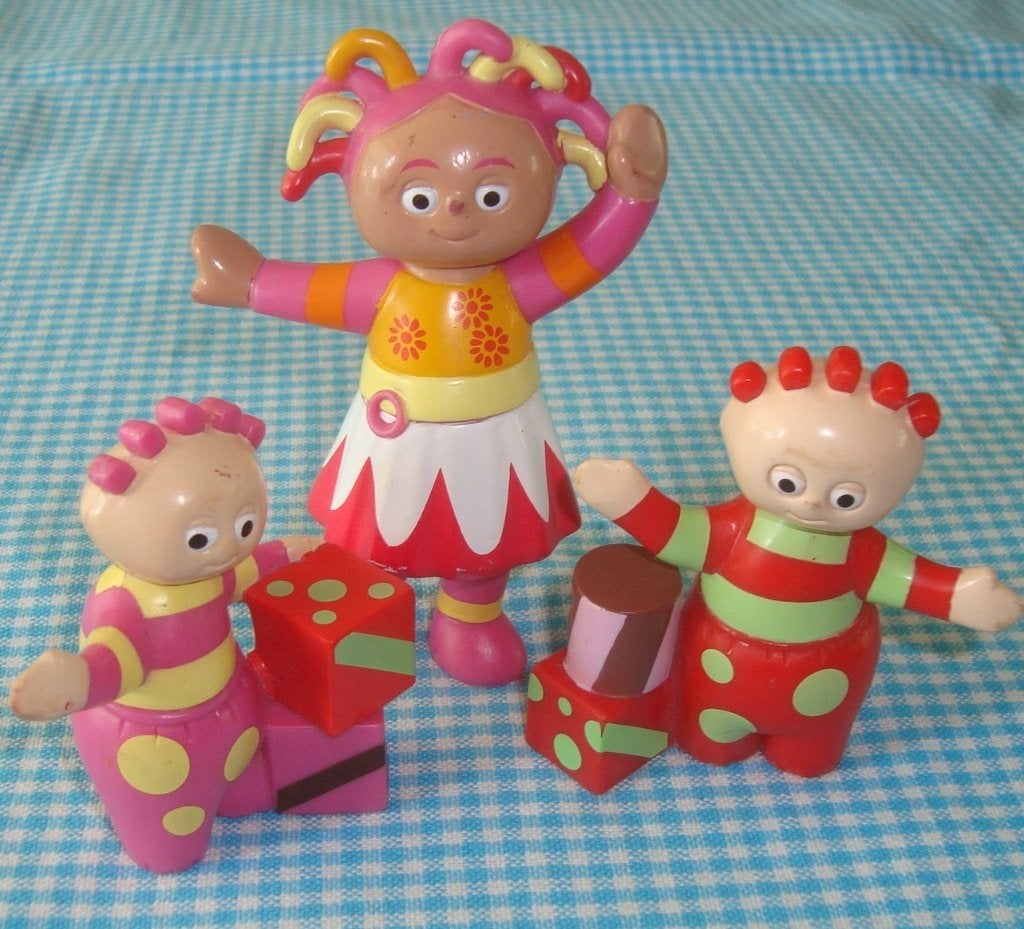 In de droomtuin 3 stuks poppetjes Tombliboo Upsy Daisy, Verzamelen, Ophalen of Verzenden, Zo goed als nieuw