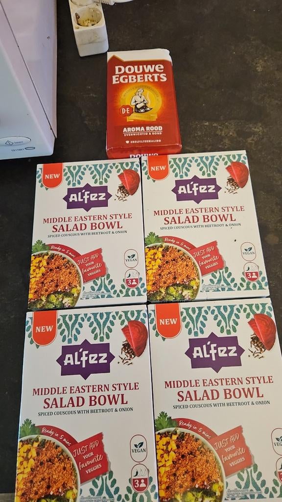 Douwe Egberts Coffee 👀+ 4x Lekkere Salad Bowl🤩, Ophalen of Verzenden