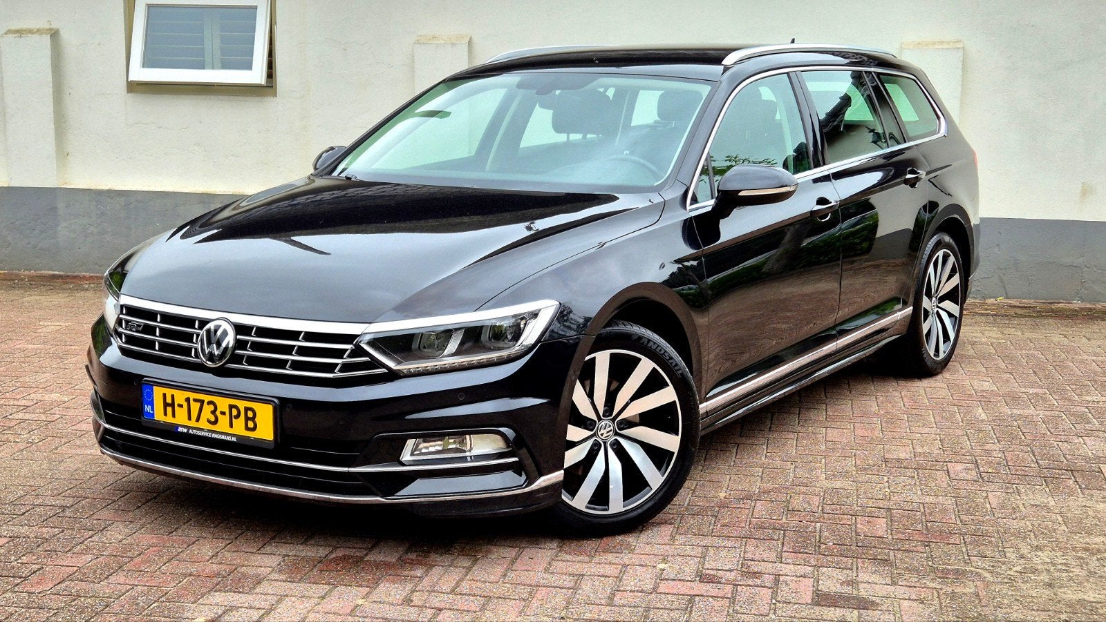 VW Passat 1.5 TSI 150pk 2xR-Line 2019 Zwart/Inruil mogelijk, Auto's, 730 kg, 1498 cc, 4 cilinders, Alcantara