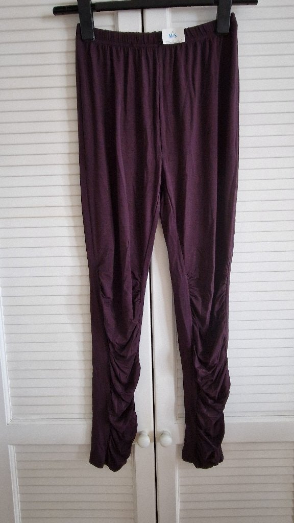 Legging MS Mode maat L/XL, Paars, Nieuw, Maat 44/46 (L), MS Mode