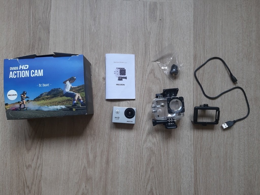 Prixton DV609 HD Action Cam (onderwater), Verzenden, Zo goed als nieuw, Overige merken