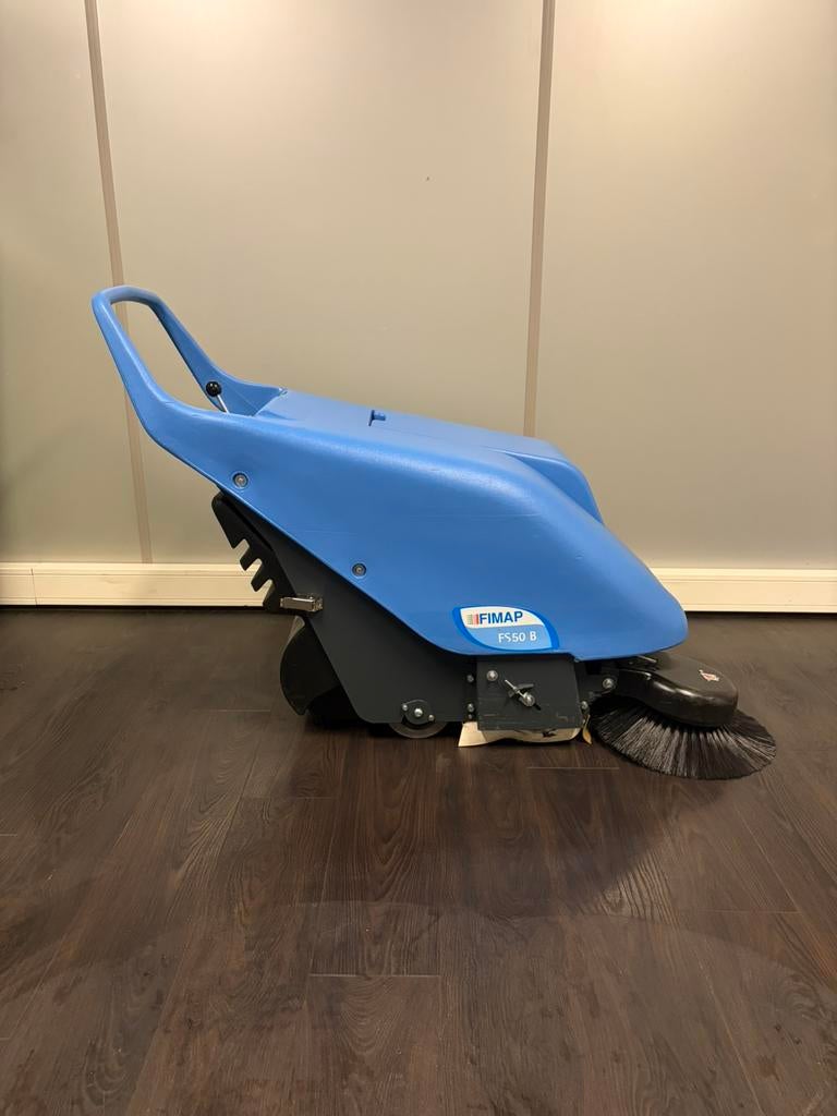 Veegmachine | Fimap FS50 | Nieuw accupakket, Tuin en Terras, Veegmachines, Ophalen of Verzenden, Gebruikt