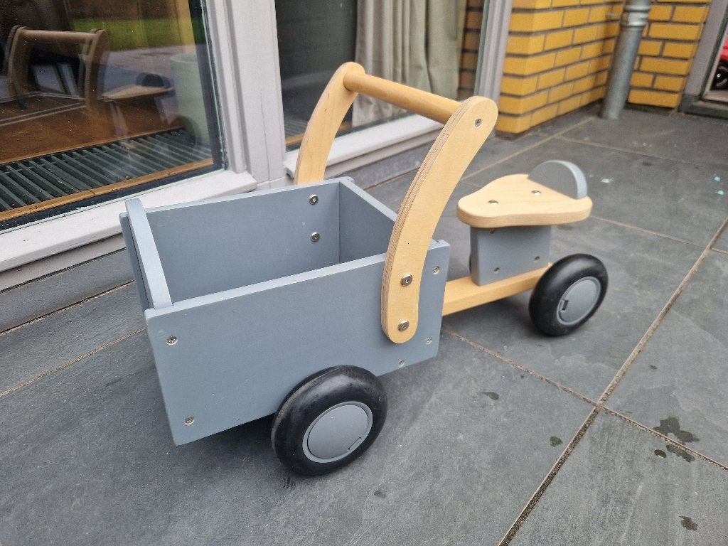 Bakfiets angels and bandits, Ophalen, Zo goed als nieuw, Loopfiets